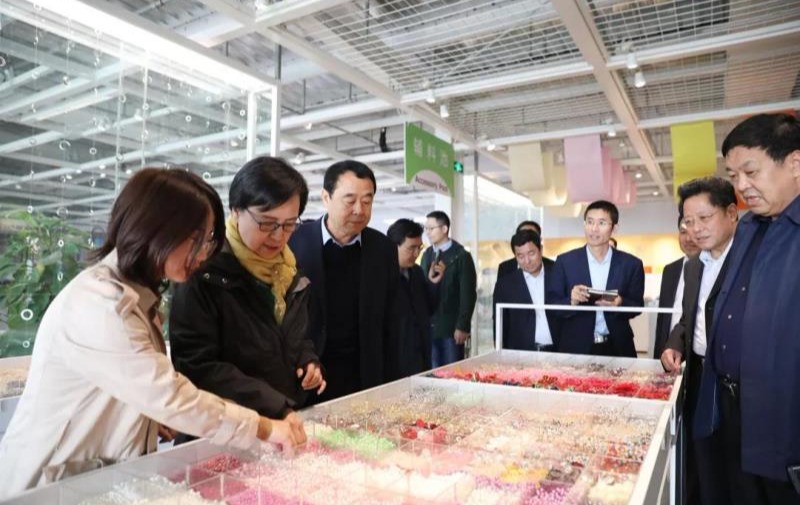 中国职业技术教育学会会长鲁昕一行到滨州市技师学院调研指导工作
